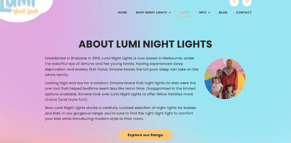 Lumi Night Lights - About us